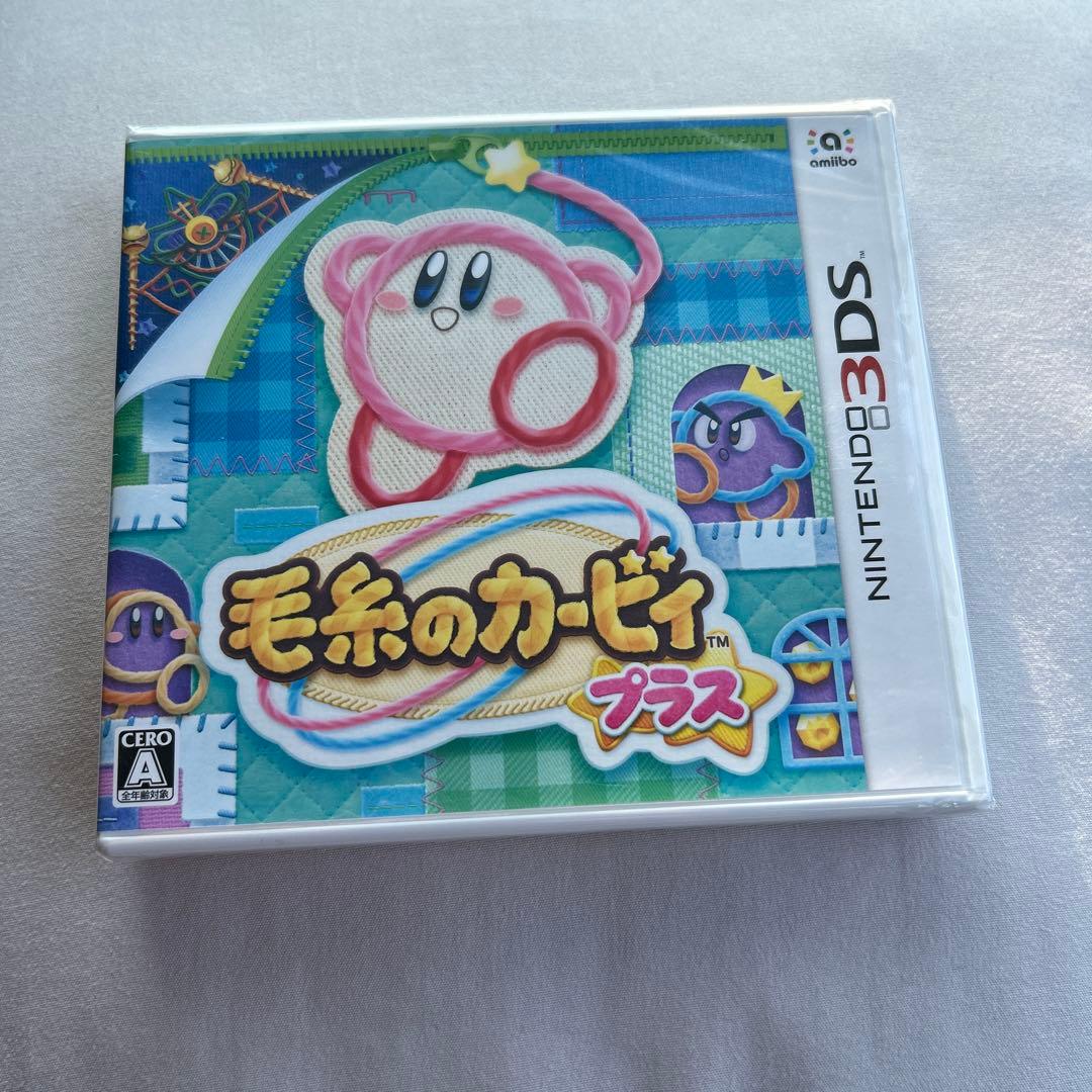 【新品未開封品】毛糸のカービィ プラス ニンテンドー3DS シュリンク付