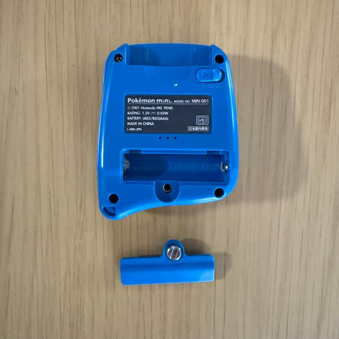 a*8様 任天堂 ポケモンミニ ウパーブルー 「ポケモンパーティミニ」付、ソフト