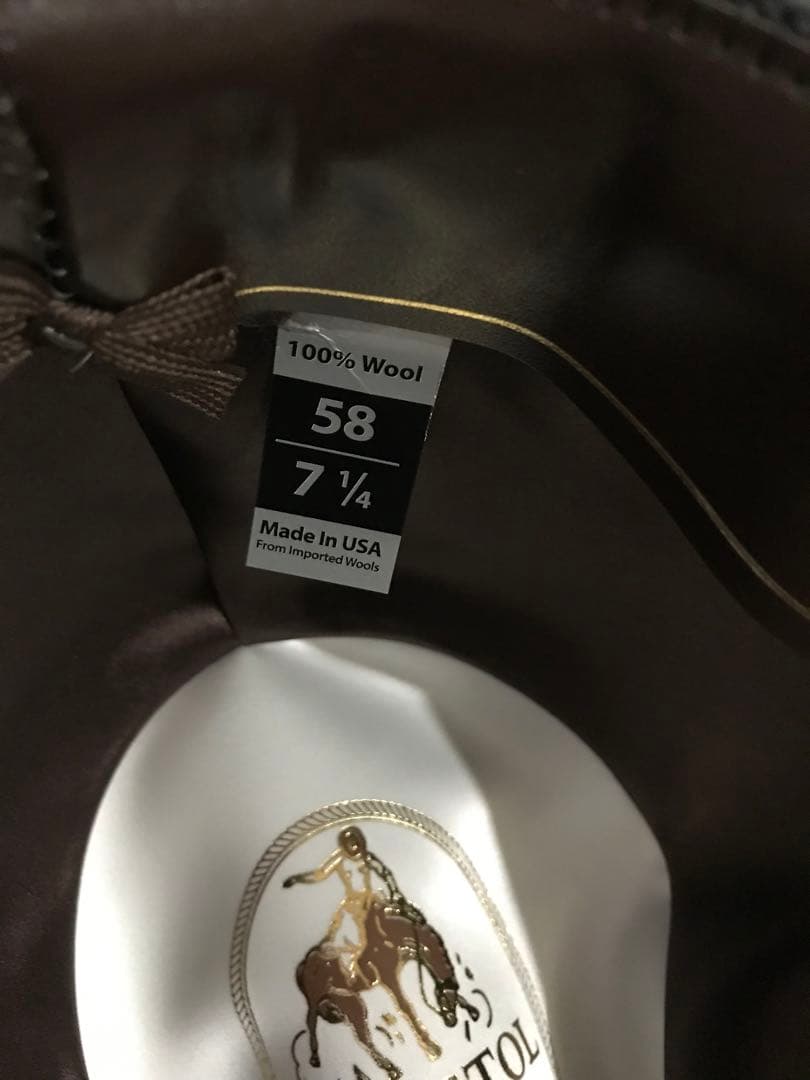 RESISTOL ハット　ケース付き