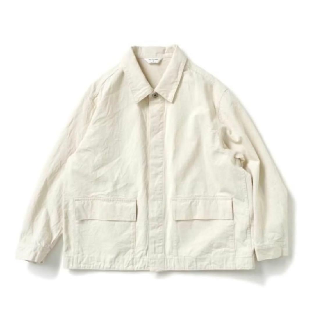 【STILL BY HAND】10オンス デニムカバーオール オフホワイト