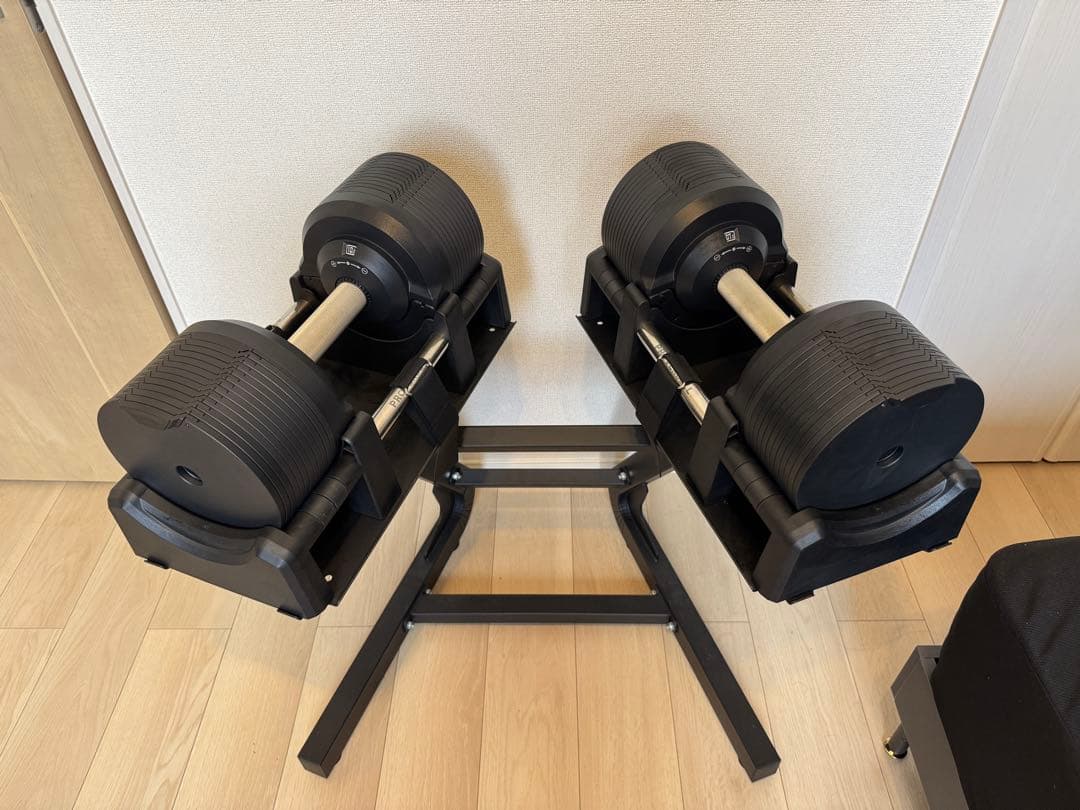 【極美品】チーバ君さま プロバーベル/41.5kg/2個セット/スタンド付