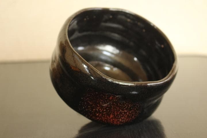 Ykey専用　楽吉左衛門　九代「了入」黒茶碗／裏千家　十四代「淡々斎」極め