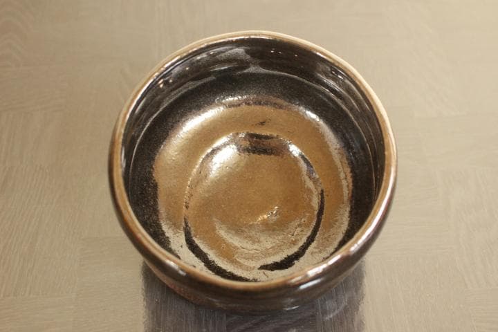 Ykey専用　楽吉左衛門　九代「了入」黒茶碗／裏千家　十四代「淡々斎」極め