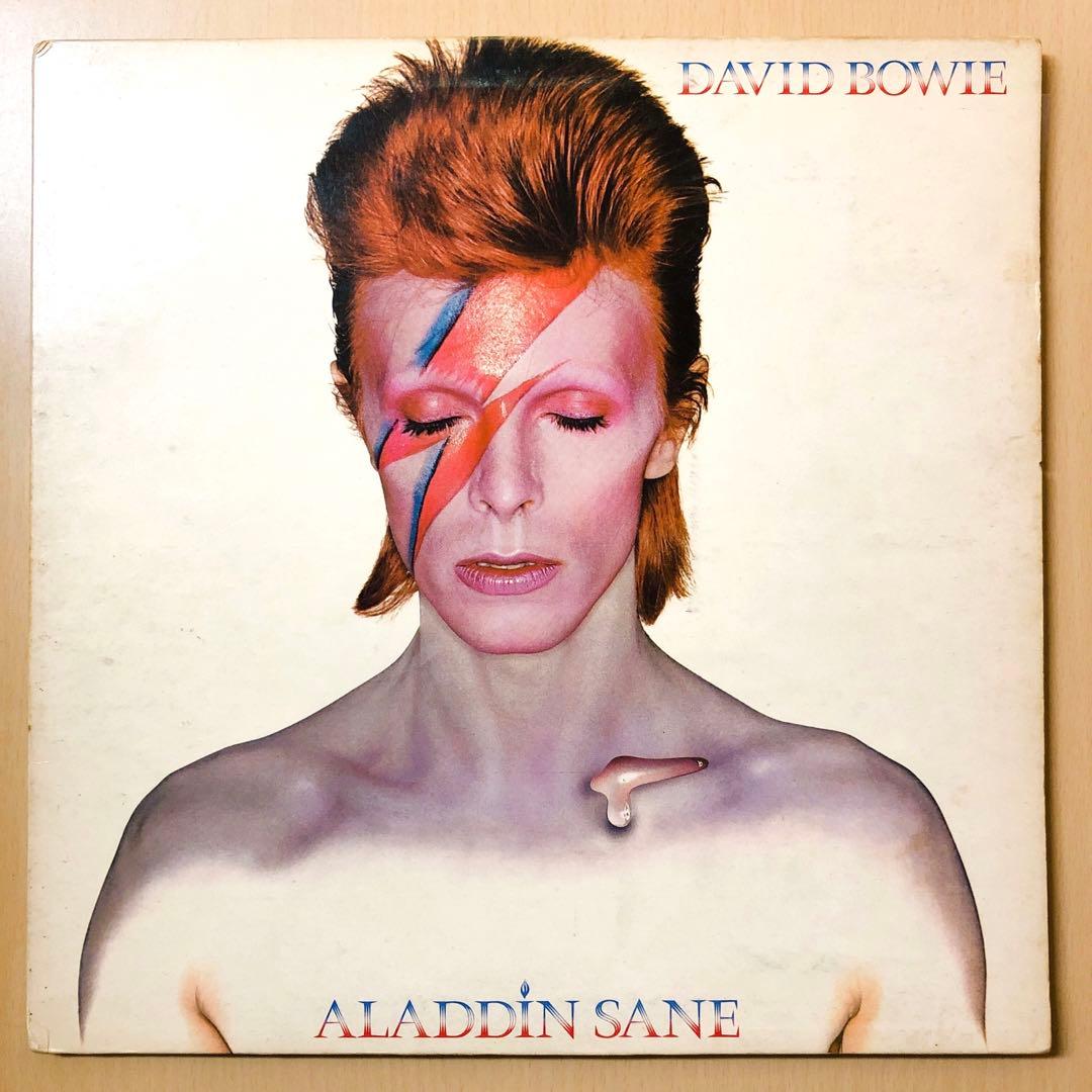 【UKオリジナル】デヴィッドボウイ　アラジンセイン　MAT:3-3 初版ラベル