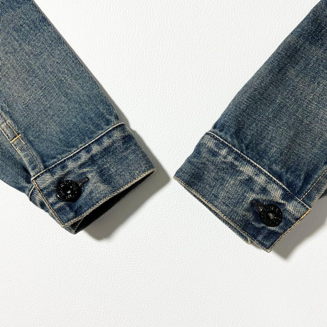 3354【美品】マディソンブルー　デニムジャケット Gジャン　インディゴ　S