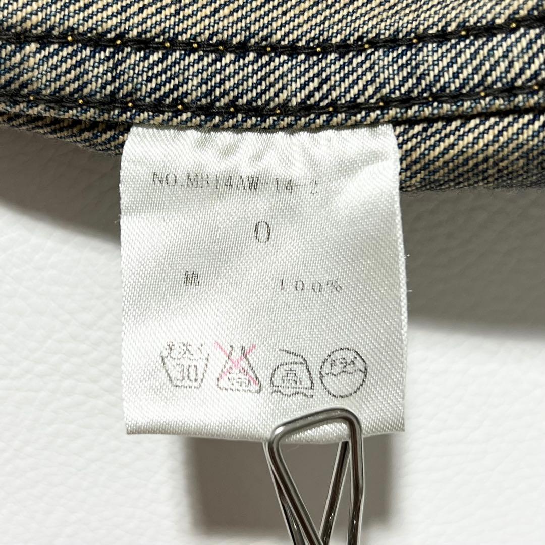 3354【美品】マディソンブルー　デニムジャケット Gジャン　インディゴ　S