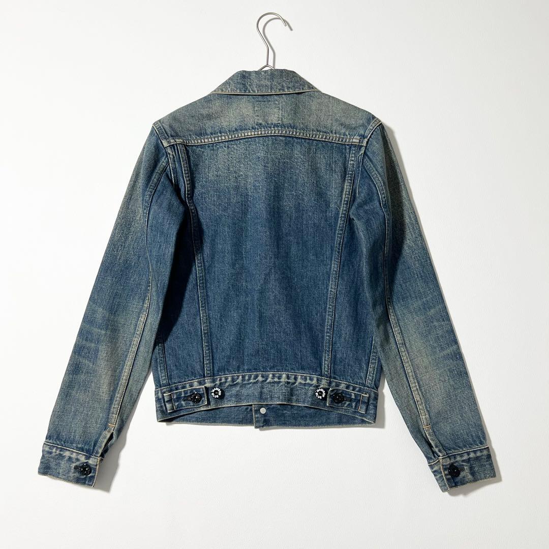 3354【美品】マディソンブルー　デニムジャケット Gジャン　インディゴ　S