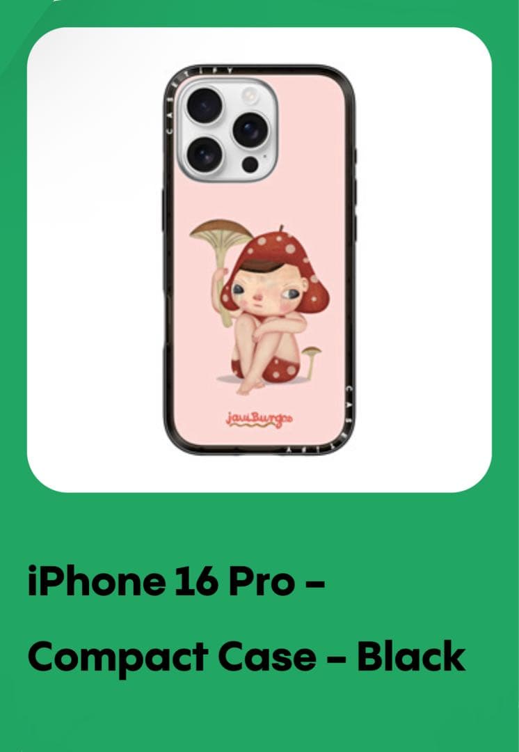 CASETIFY Spotted Girl 【iPhone16PROケース】