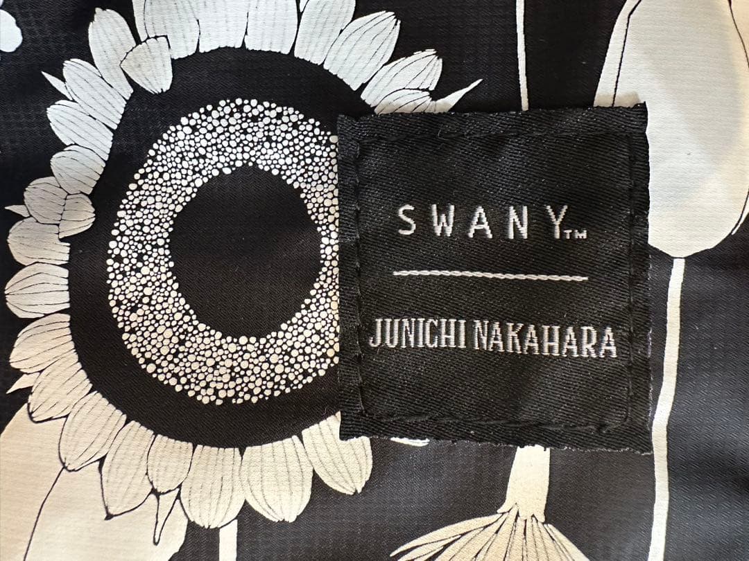 SWANY キャリーバック　中原淳一コラボ　ブラック×ホワイト