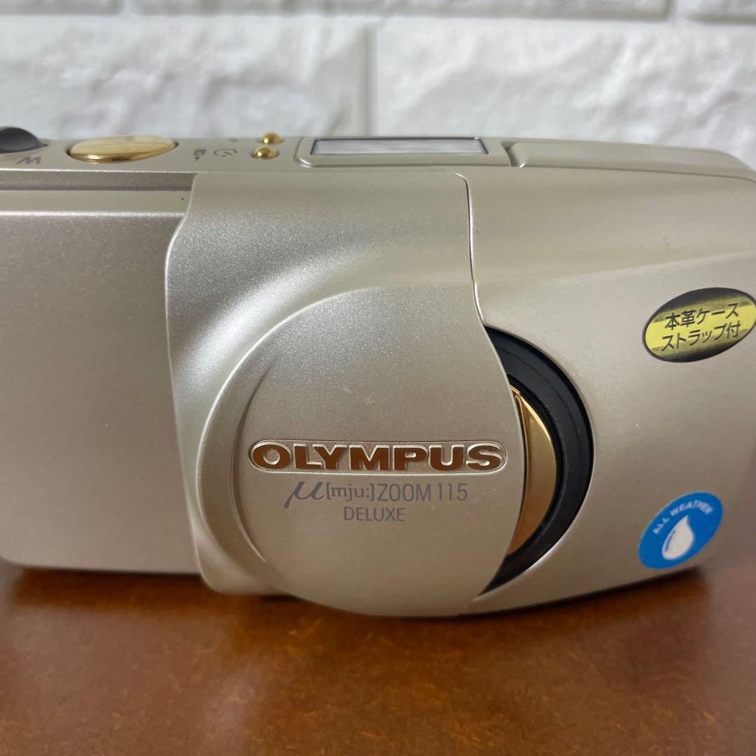 【完動 美品】OLYMPUS μ [mju:] ZOOM 115 DELUXE