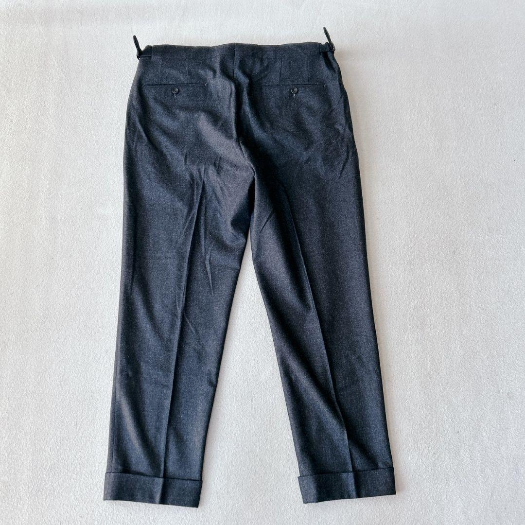 GERMANO BEAMS F サイドアジャスター スラックス フランネルウール