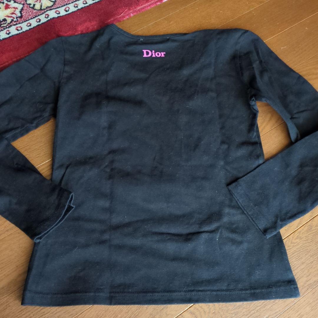 Christian Dior 長袖Tシャツ 花柄プリント