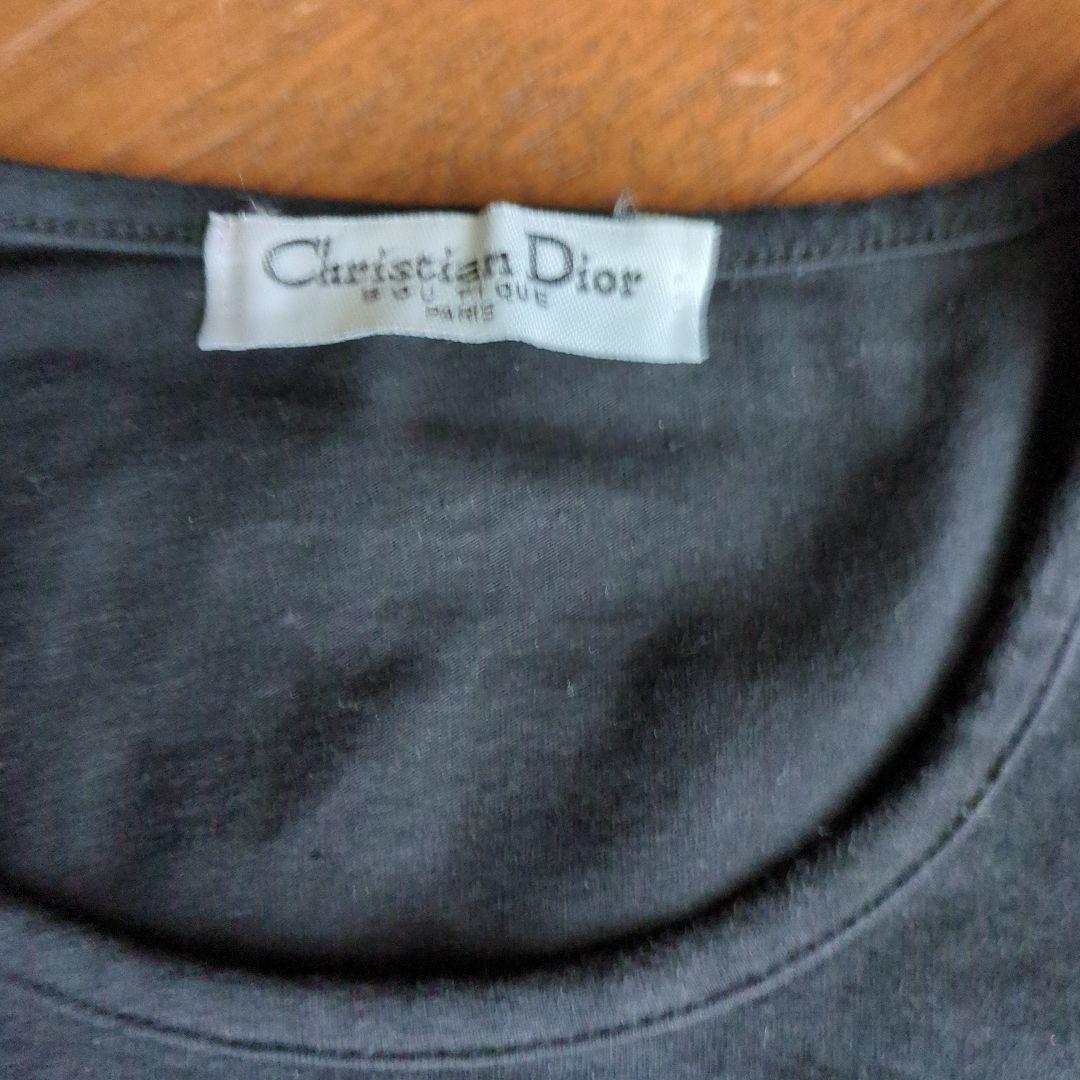 Christian Dior 長袖Tシャツ 花柄プリント