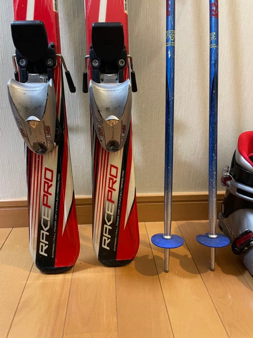 スキーセット 130cm ブーツ　ストック　子供用