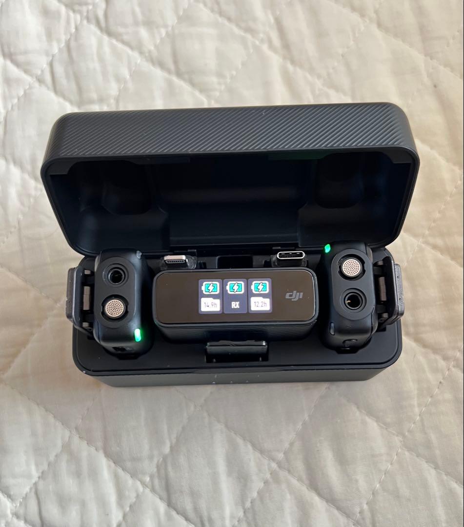 DJI Mic（第一世代）ワイヤレスマイクセット／動作良好・美品
