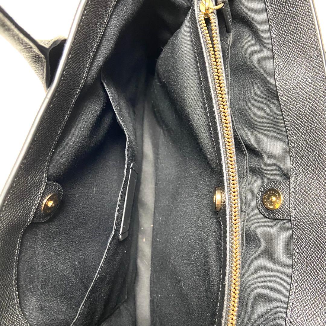 Hazuki　極美品✨ COACH レザー トートバッグ ブラック A4可