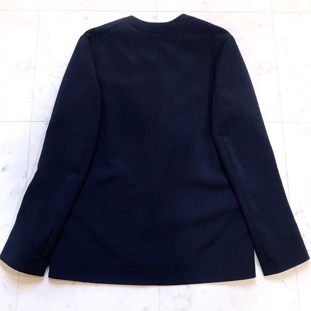 UNITED TOKYO ユナイテッドトウキョウ ノーカラージャケット ネイビー