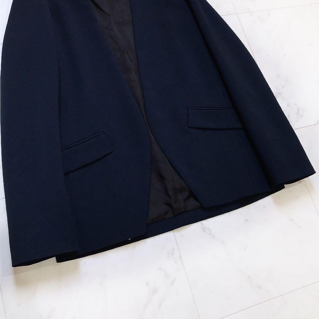 UNITED TOKYO ユナイテッドトウキョウ ノーカラージャケット ネイビー