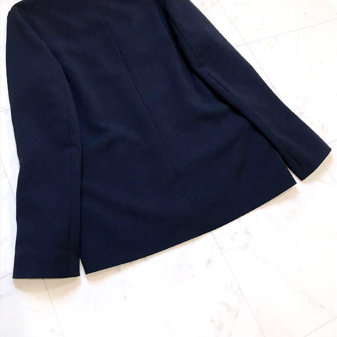 UNITED TOKYO ユナイテッドトウキョウ ノーカラージャケット ネイビー