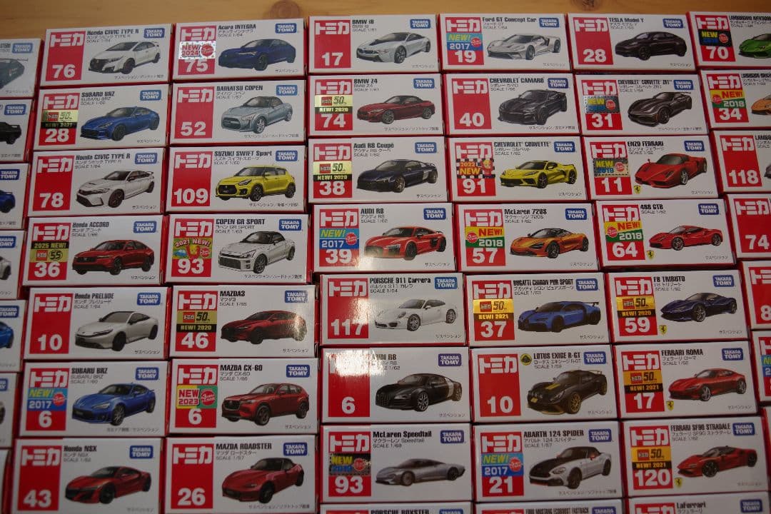 トミカ ミニカー セット 多数　TOMICA　プレミアム　美品　おまけ　大人買い