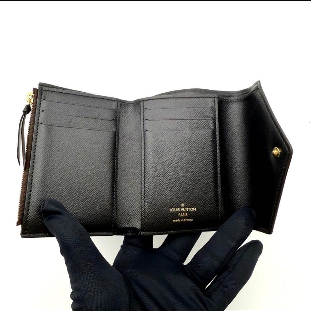 ルイヴィトン　ヴィクトリーヌ　リバース　三つ折り財布