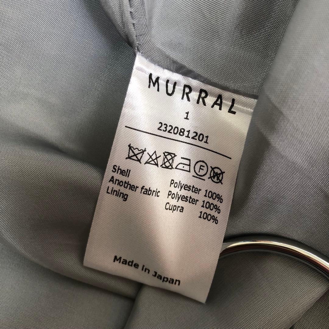 MURRAL \"Letter\" long dress レターロングドレス ブルー