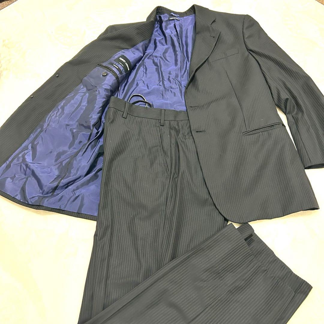 y*8様 ジョルジオアルマーニ スーツ セットアップ ジャケット パンツ イタリ