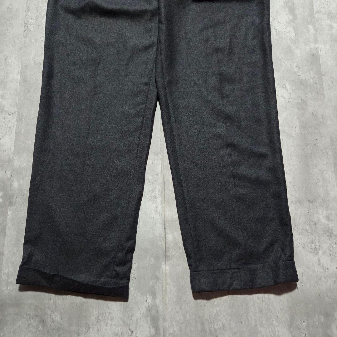 極上イタリア製90sBANANAREPUBLIC 2タックスラックスグレー稀少L