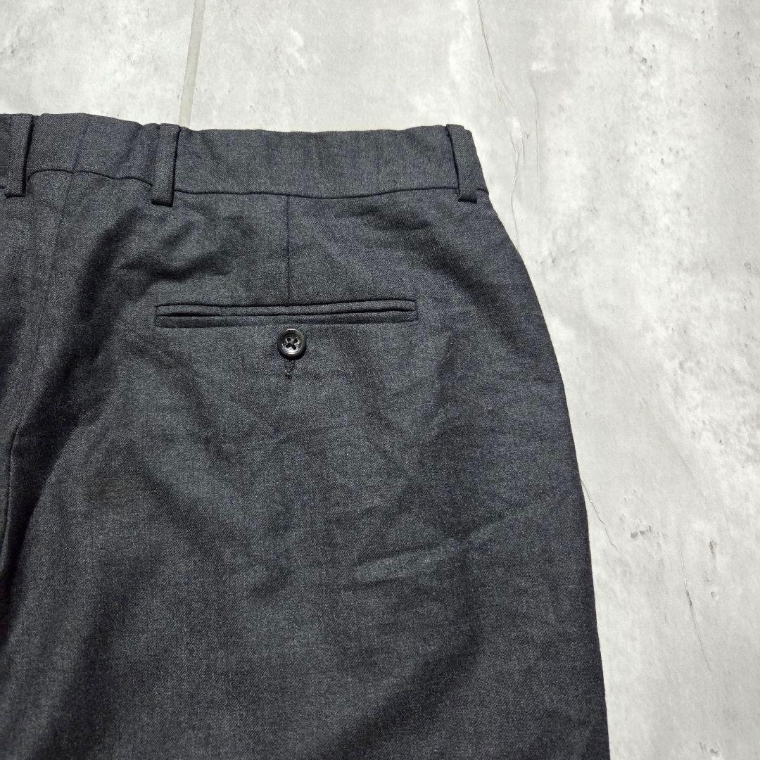 極上イタリア製90sBANANAREPUBLIC 2タックスラックスグレー稀少L