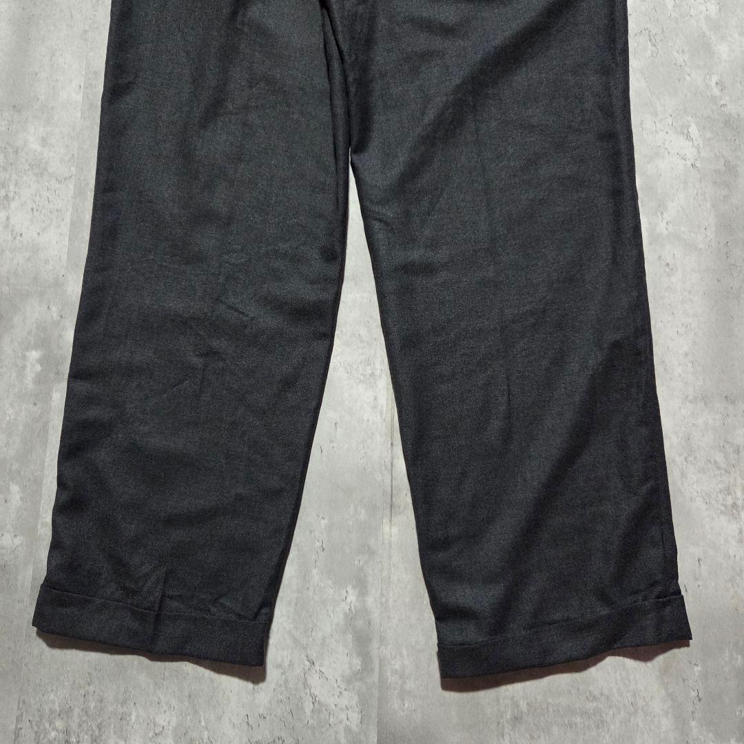 極上イタリア製90sBANANAREPUBLIC 2タックスラックスグレー稀少L