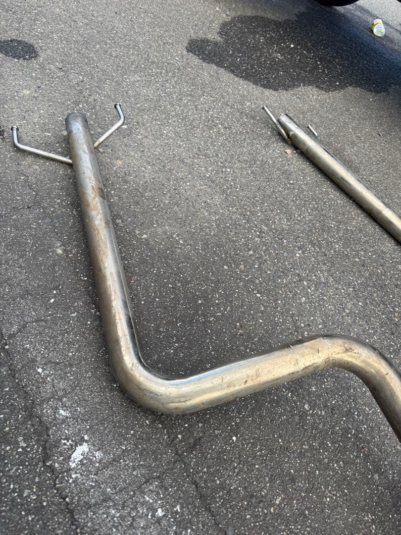 LS460 リアストレートマフラー 40LS 社外マフラー