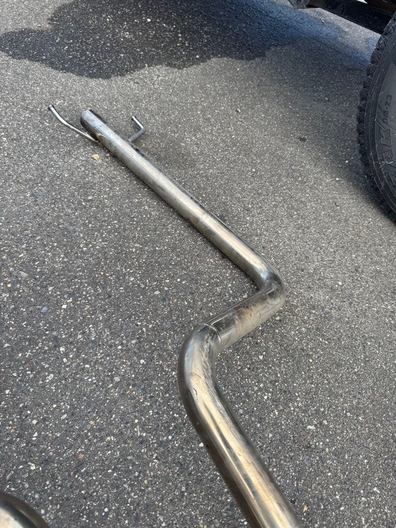 LS460 リアストレートマフラー 40LS 社外マフラー