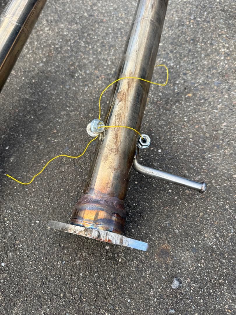 LS460 リアストレートマフラー 40LS 社外マフラー