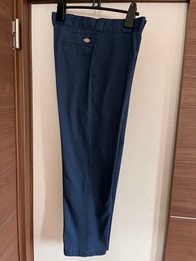 90s USA Dickies 874 W36 Navy ワークパンツ 米国製