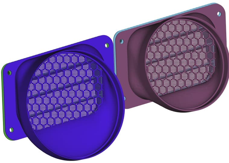 エコフローEcoFlow WAVE2専用ダクト取付用パーツセット 運転席ドア用