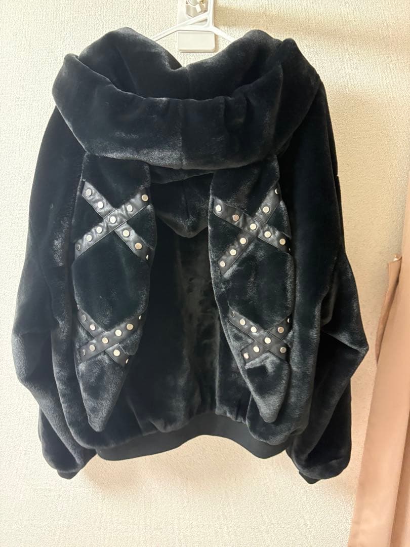 【PSYCHO NATION】うさ耳ファーフードブルゾン