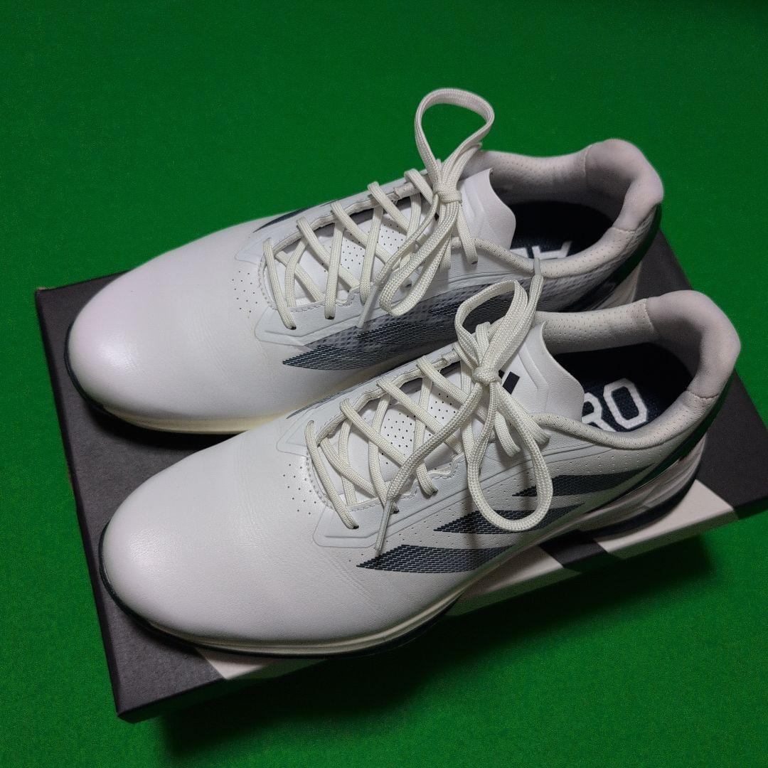 アディダス Adizero ゴルフシューズ ホワイト
