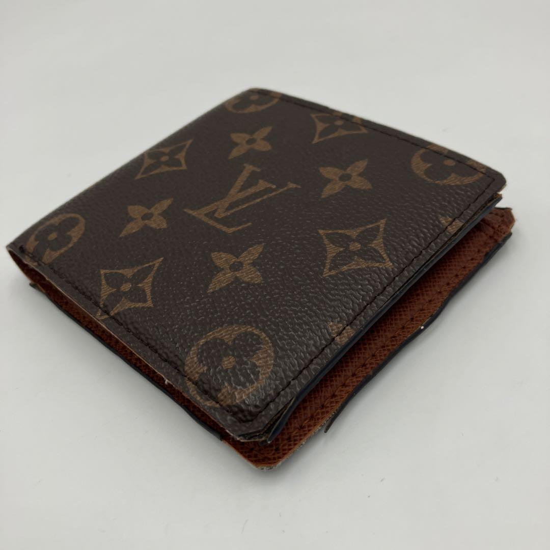 ルイヴィトン ポルトフォイユマルコ モノグラム 二つ折り財布