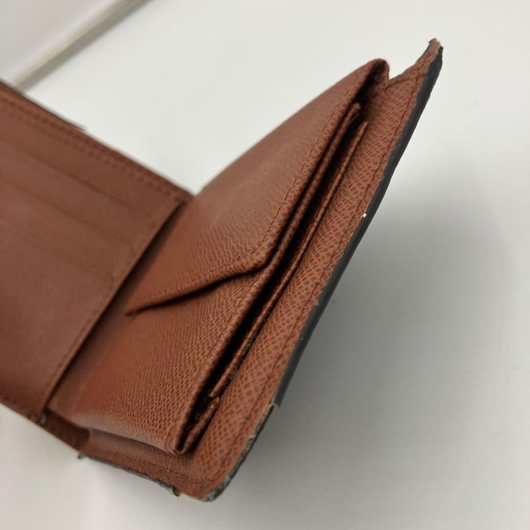 ルイヴィトン ポルトフォイユマルコ モノグラム 二つ折り財布