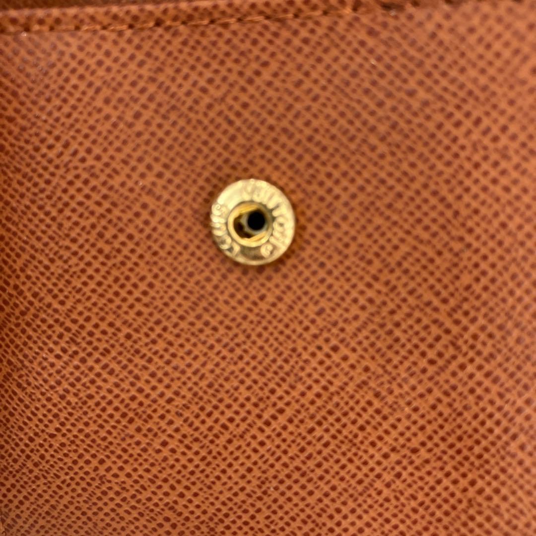 ルイヴィトン ポルトフォイユマルコ モノグラム 二つ折り財布