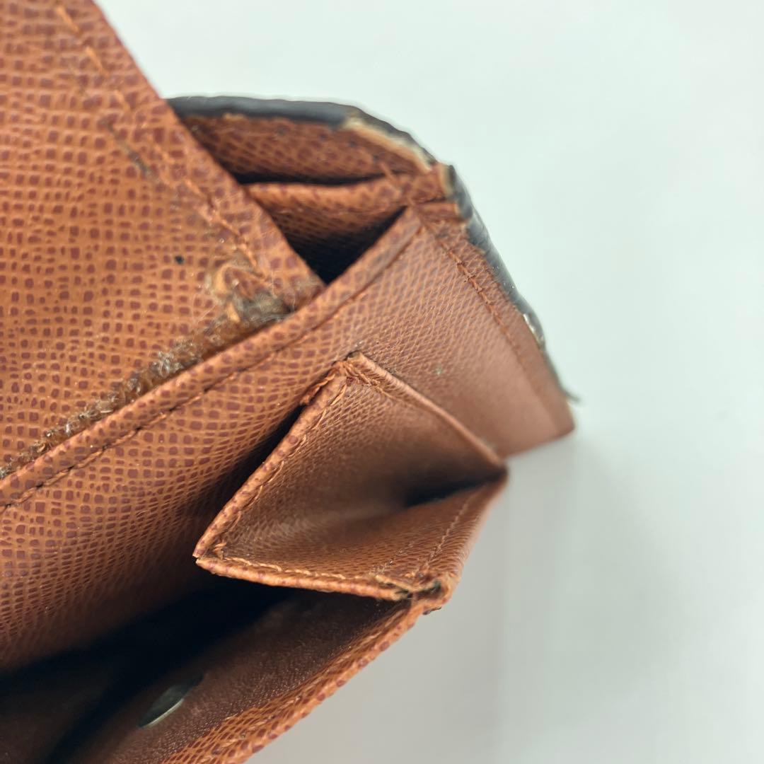 ルイヴィトン ポルトフォイユマルコ モノグラム 二つ折り財布