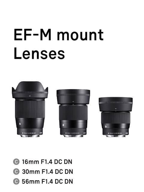 レンズ(単焦点) EF-M SIGMA Contemporary 30mm F1.4 DC DN
