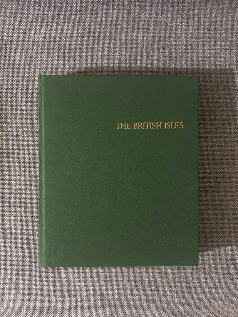 サイン本 THE BRITISH ISLES Jamie Hawkesworth