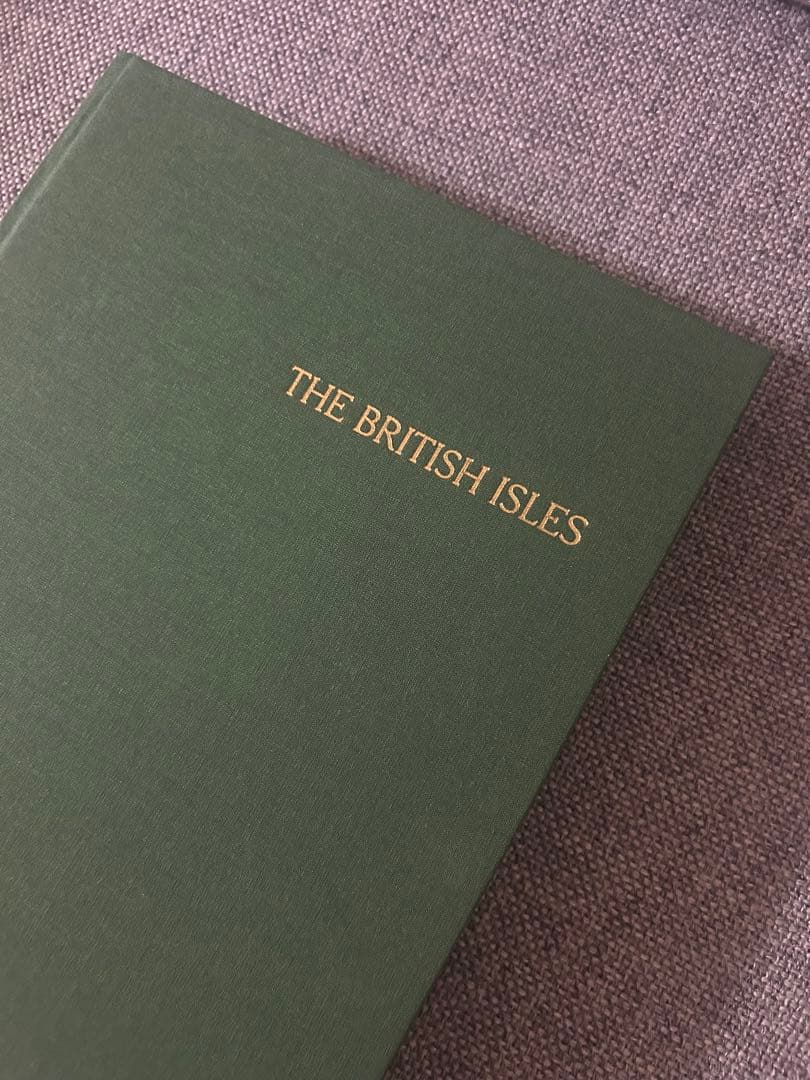 サイン本 THE BRITISH ISLES Jamie Hawkesworth