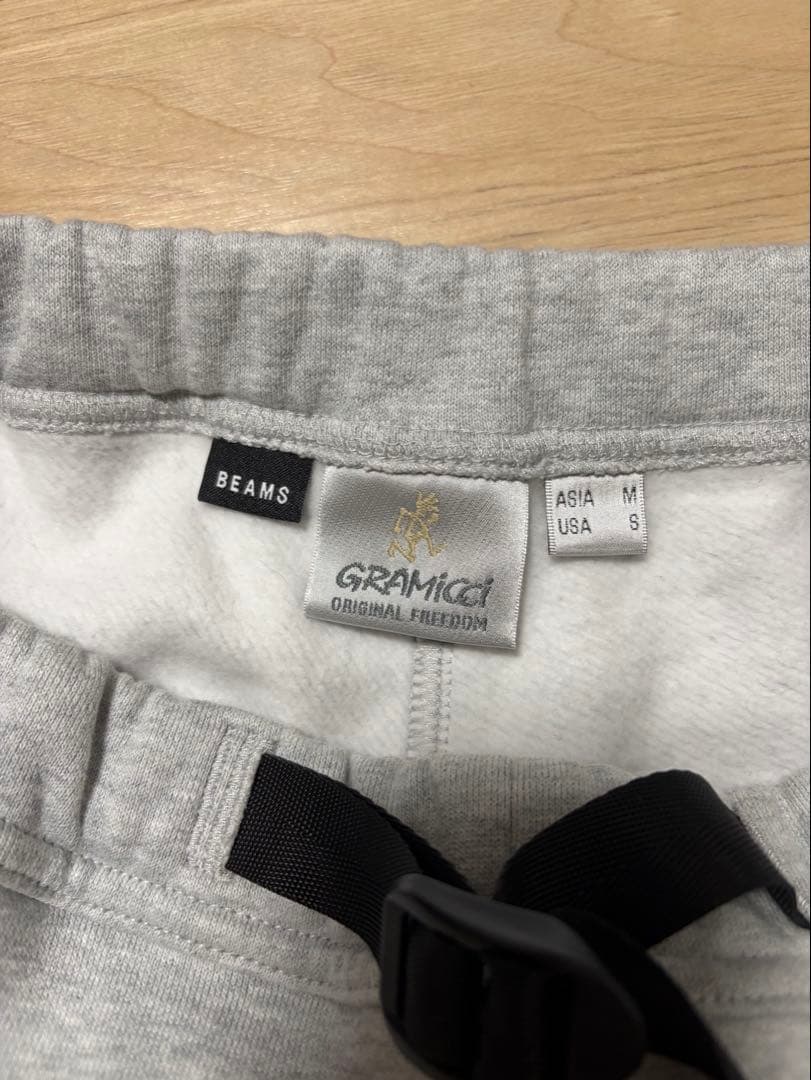 Gramicci × beams グラミチ　ビームス　スウェットパンツ　サイズM
