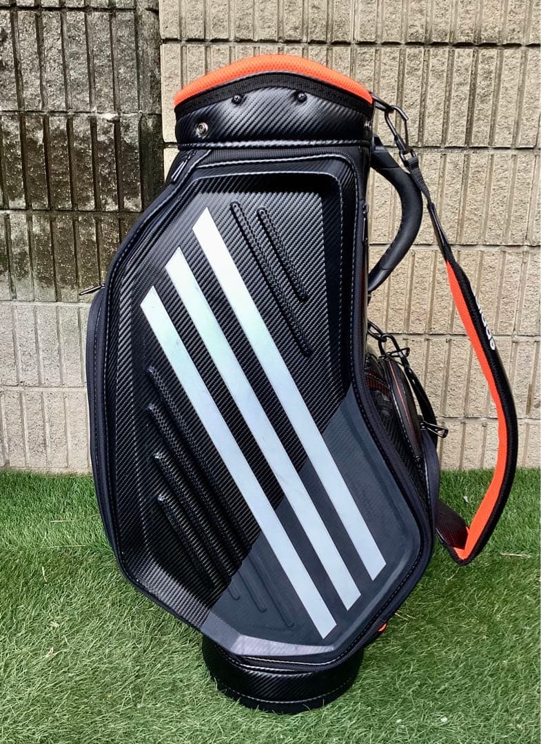 か*お様 adidas アディダスキャディバッグ