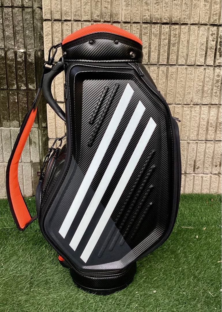 か*お様 adidas アディダスキャディバッグ