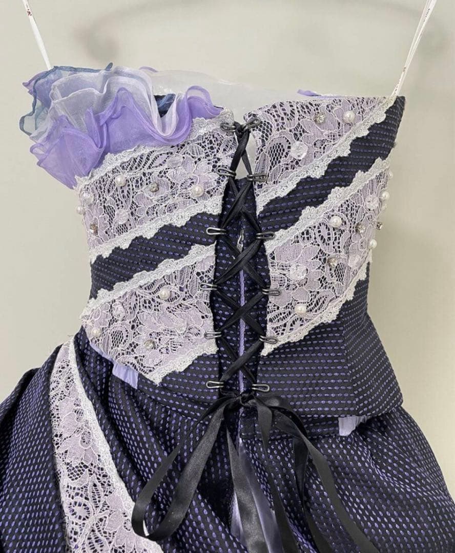 希少✨大人気✨上戸彩 AYA UETO カラードレス 7〜13号　披露宴 紫