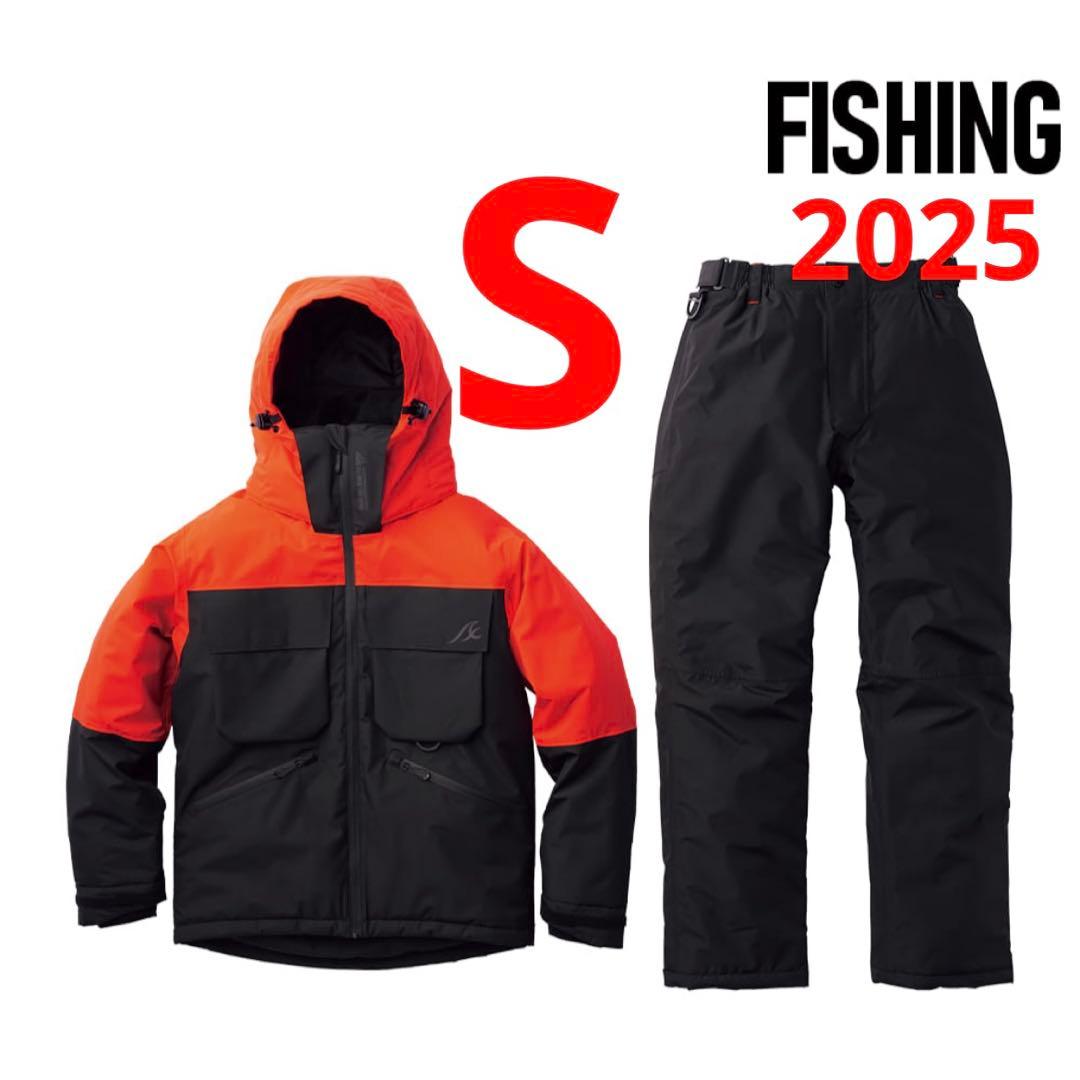 ワークマン イージス防水防寒スーツ S オーシャンオレンジ 2005モデル