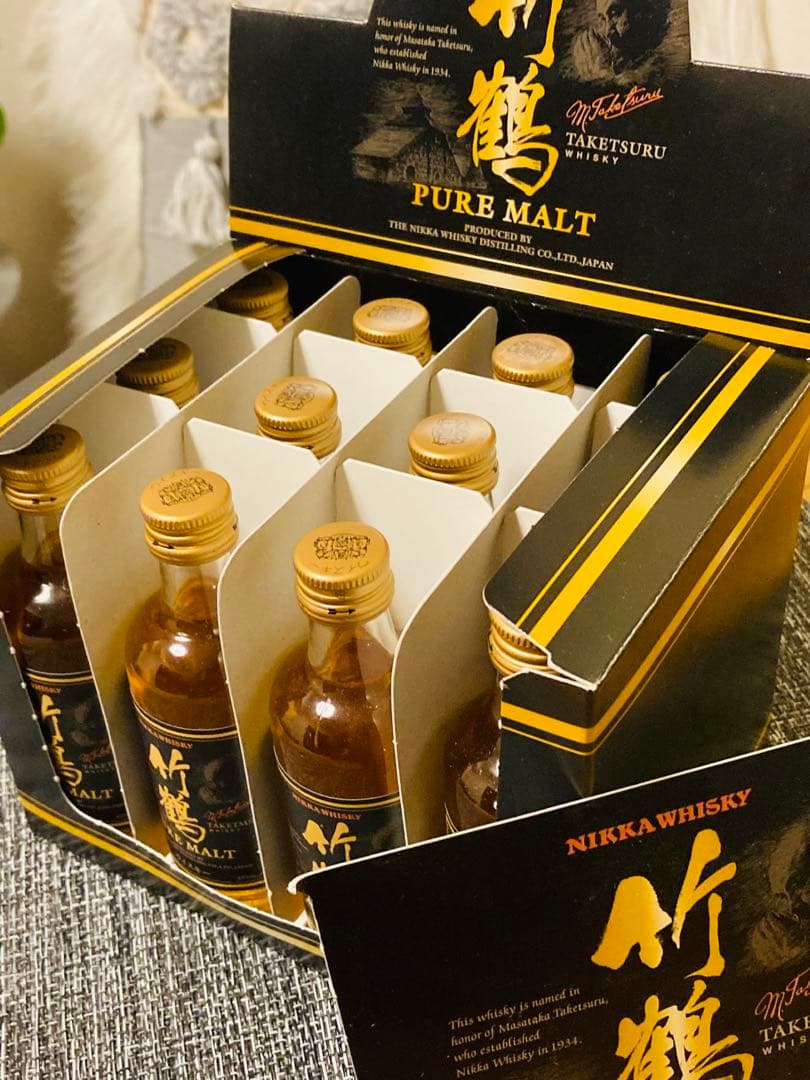 ★希少箱付き‼竹鶴旧ミニボトル12本セット★新品未開封品⭐︎28日迄出品
